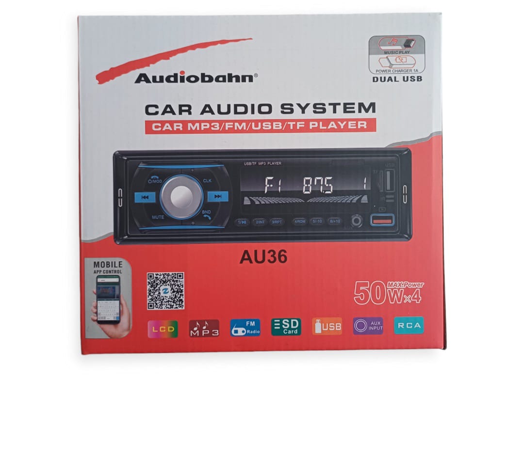 AUDİOBAHN  BLUOTOHTLU USB Lİ  OTO  TEYP 